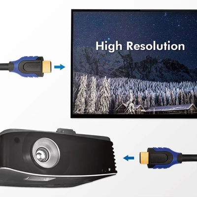 Kép 5/5 - Logilink CH0062 HDMI Cable 2.0 M/M 2m Black