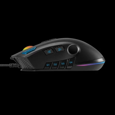 Kép 3/5 - NOXO Nightmare Gaming mouse Black