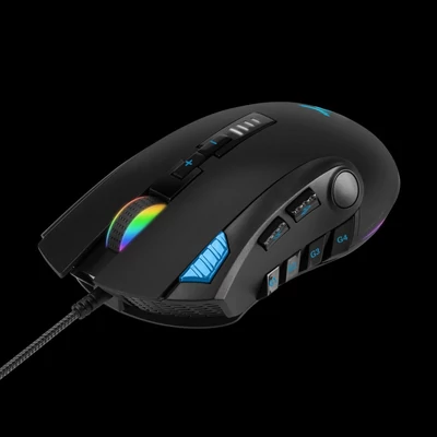 Kép 4/5 - NOXO Nightmare Gaming mouse Black