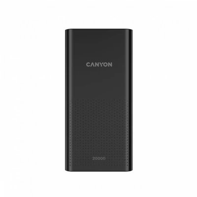 Kép 2/3 - Canyon CNE-CPB2001B 20000mAh PowerBank Black