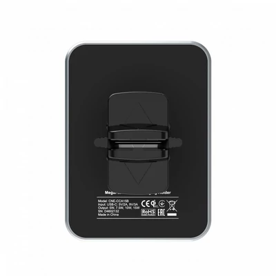 Kép 3/5 - Canyon CNE-CCA15B Universal magnetic car holder with wireless charging for all smartphones Black