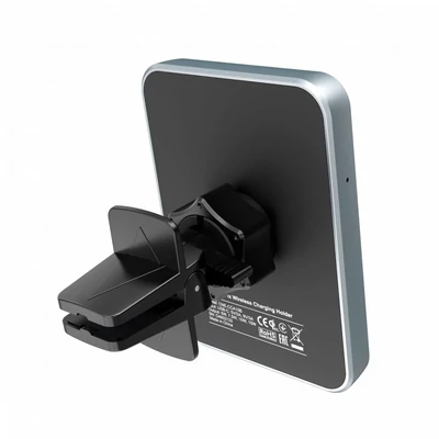 Kép 4/5 - Canyon CNE-CCA15B Universal magnetic car holder with wireless charging for all smartphones Black