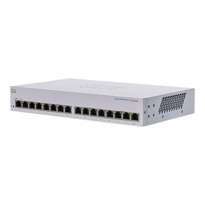 Cisco CBS110-16T 16 portos business 110 series nem menedzselhető switch