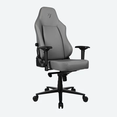 Kép 3/4 - Arozzi Primo Full Premium Leather Gaming Chair Antracite