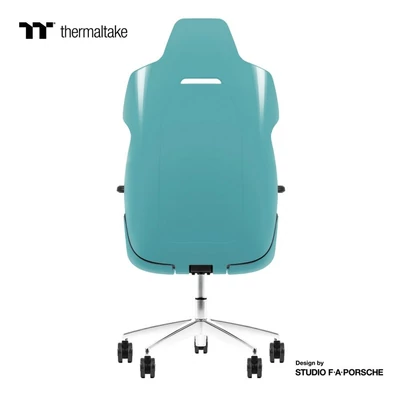 Kép 3/5 - Thermaltake Argent E700 Real Leather Design by Studio F. A. Porsche Gaming Chair Turquoise