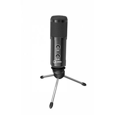 Kép 2/3 - LORGAR 313 Professional Audio Condenser USB Microphone Black