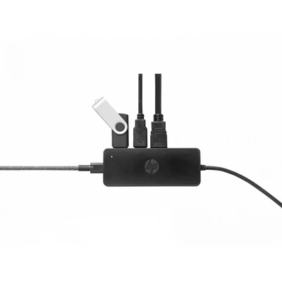 Kép 2/4 - HP USB-C Travel Hub G2 Black