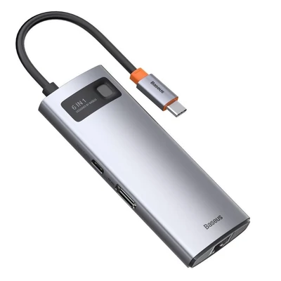 Kép 3/4 - Baseus 6in1 Docking Station Gray