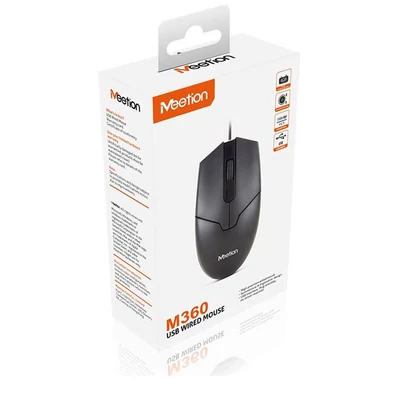 Kép 3/3 - Meetion M360 mouse Black