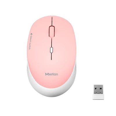 Kép 2/4 - Meetion R570 Wireless mouse Pink