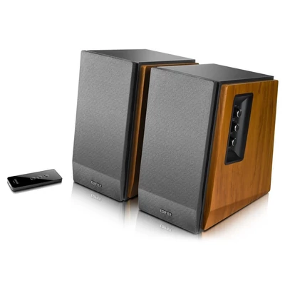 Kép 2/6 - Edifier R1600TIII Active 2.0 Bookshelf Speaker Set Brown