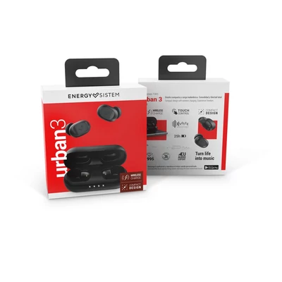 Kép 6/6 - Energy Sistem Urban 3 True Wireless Earphones Space