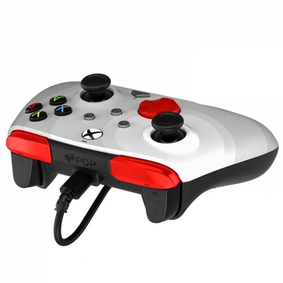 Kép 7/8 - PDP Xbox Series X/S & PC USB Gamepad REMATCH Radial White