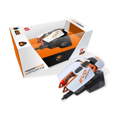Kép 8/8 - Cougar 700M Evo eSport Gaming White/Black