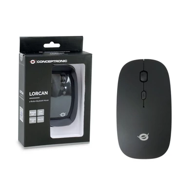 Kép 2/4 - Conceptronic LORCAN01B 4-Button Bluetooth Mouse Black