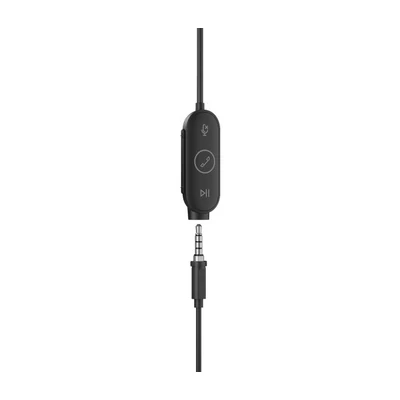 Kép 4/6 - Logitech Zone Wired Earbuds Graphite