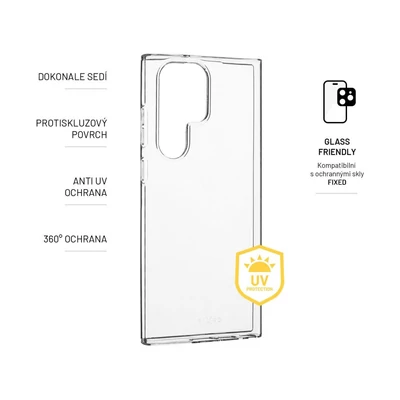Kép 2/3 - FIXED Slim AntiUV for Samsung Galaxy S23 Ultra, clear