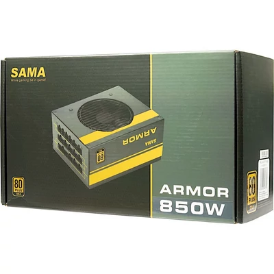 Kép 5/6 - Inter-Tech 850W 80+ Gold Sama FTX-850-B Armor
