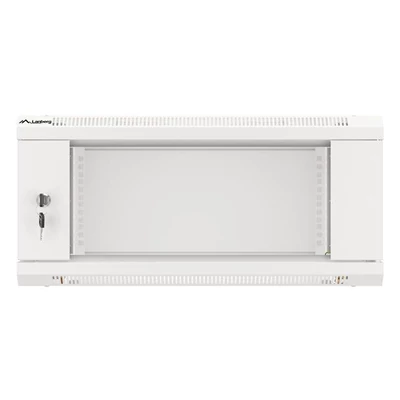 Kép 4/14 - Lanberg 19" 4U falra szerelhető rackszekrény szürke