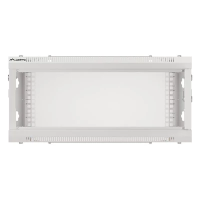 Kép 5/14 - Lanberg 19" 4U falra szerelhető rackszekrény szürke