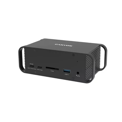 Kép 2/5 - Canyon CNS-HDS95ST Multiport Docking Station 14-in-1 Black