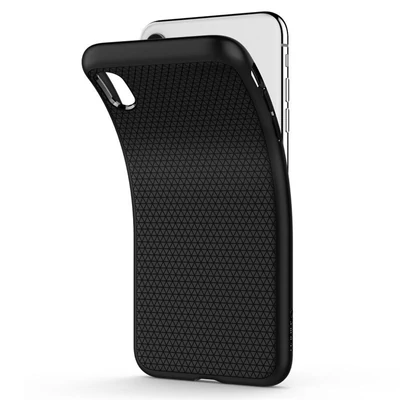 Kép 4/5 - Spigen Liquid Air, black - iPhone XR