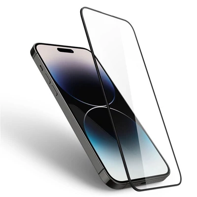 Kép 4/4 - Spigen tR Slim HD 1 Pack, FC black - iPhone 14 Pro