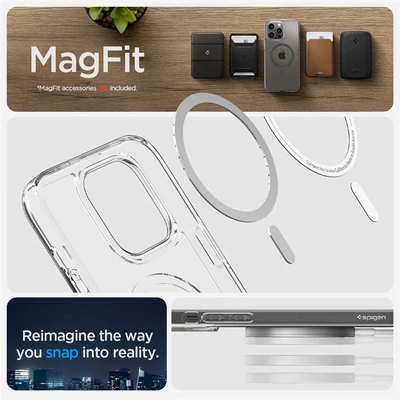 Kép 5/5 - Spigen Ultra Hybrid MagSafe, graphite - iPhone 14 Pro Max