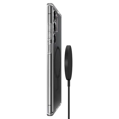 Kép 2/5 - Spigen Ultra Hybrid OneTap MagSafe Ring, black - Samsung Galaxy S23 Ultra