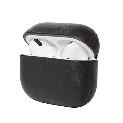 Kép 3/5 - Decoded Leather Aircase, black - Airpods 3