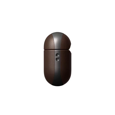 Kép 5/5 - Nomad Leather case, brown - AirPods 3