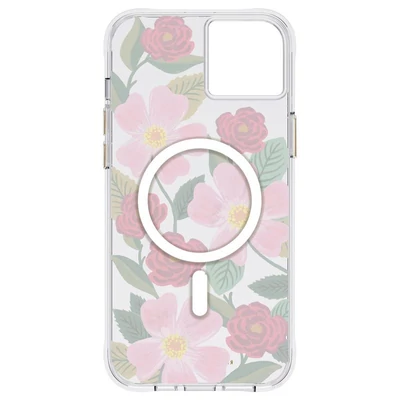 Kép 4/4 - Case-Mate Case Mate Rifle Paper Rose Garden MagSafe - iPhone 14 Plus