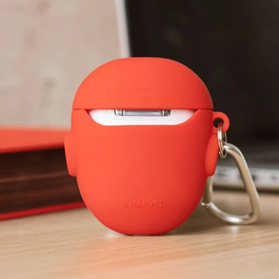 Kép 3/4 - thumbsUp! PowerSquad AirPods Case 3D-Silikon Red