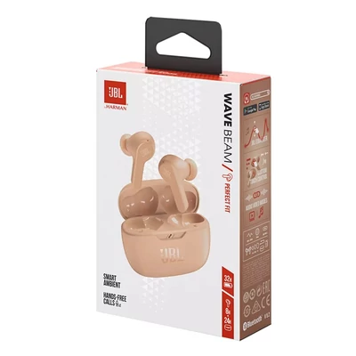 Kép 7/7 - JBL Wave Beam Wireless Bluetooth Headset Beige