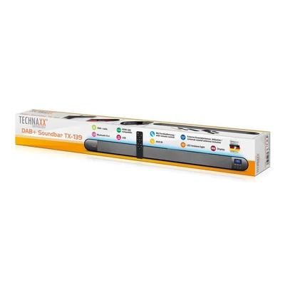 Kép 7/7 - Technaxx TX-139 DAB+ Soundbar Grey