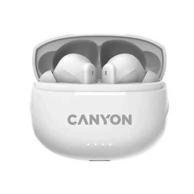 Kép 4/5 - Canyon TWS-8W Bluetooth Headset White