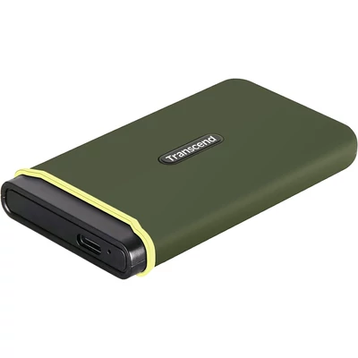 Kép 2/4 - Transcend 500GB USB3.2/Type-C ESD380C Military Green