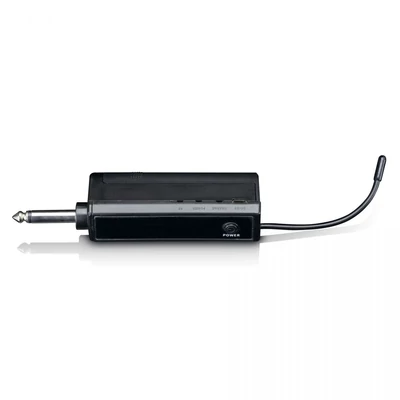 Kép 3/8 - Lenco MCW-020BK Set of 2 wireless microphones with portable battery powered receiver Black