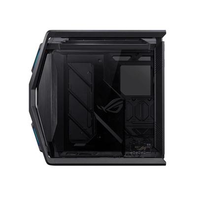 Kép 3/5 - Asus GR701 ROG Hyperion táp nélküli edzett üveg ablakos ház fekete