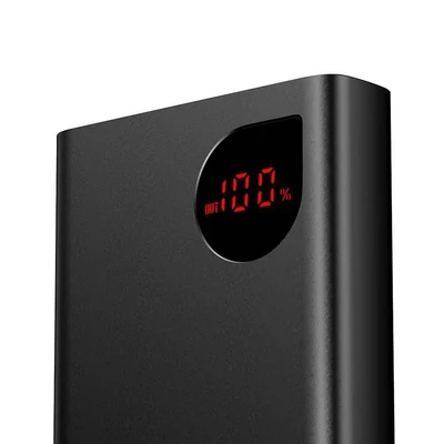 Kép 2/6 - Baseus Adaman Metal 20000mAh Powerbank Black