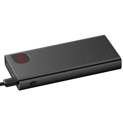 Kép 3/6 - Baseus Adaman Metal 20000mAh Powerbank Black
