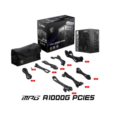 Kép 5/5 - Msi 1000W 80+ Gold MPG A1000G PCIE5 ATX 3.0