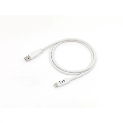 Kép 2/8 - EQuip USB-C 3.2 Gen1 to USB-A cable 1m White