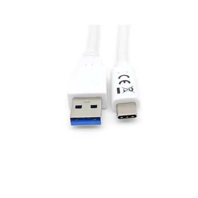 Kép 6/8 - EQuip USB-C 3.2 Gen1 to USB-A cable 1m White