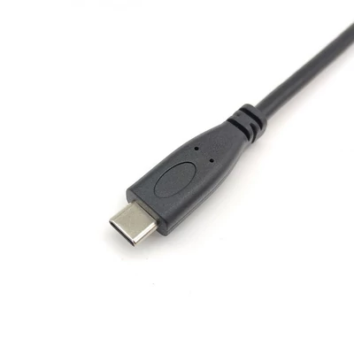 Kép 5/8 - EQuip USB-C 2.0 to USB-A cable 3m Black