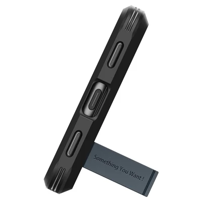 Kép 3/12 - Spigen Pixel 7a Case Tough Armor Metal slate