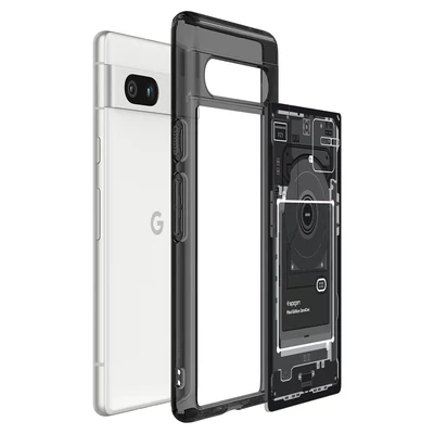 Kép 4/9 - Spigen Pixel 7a Case Ultra Hybrid Zero One Black
