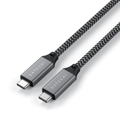 Kép 3/4 - Satechi USB4 C-To-C Braided Cable Grey