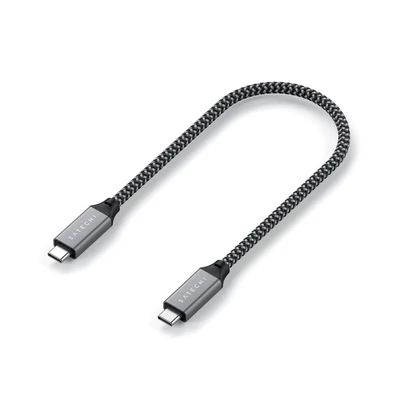 Kép 4/4 - Satechi USB4 C-To-C Braided Cable Grey