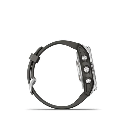 Kép 4/6 - Garmin fenix 7S Pro Solar Edition Silver with Graphite Band